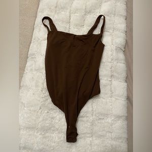 Skims square neck bodysuit